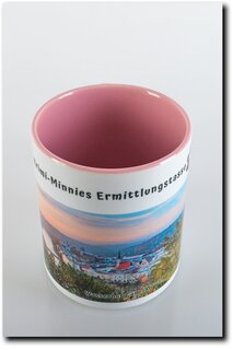 Krimi-Minnies Ermittlungstasse rosa